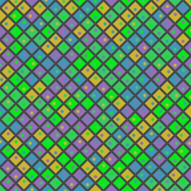 Color Rhombus tile tessellation pattern illustration