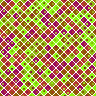 Color Rhombus tile tessellation pattern illustration