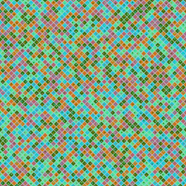 Color Rhombus tile tessellation pattern illustration