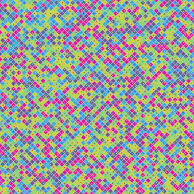 Color Rhombus tile tessellation pattern illustration