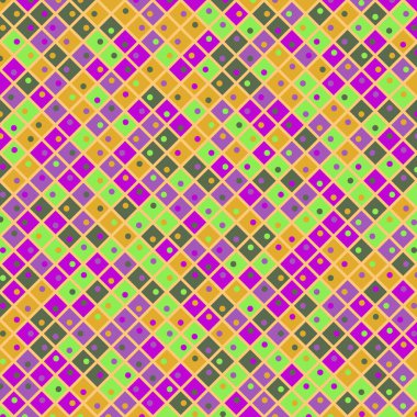 Color Rhombus tile tessellation pattern illustration