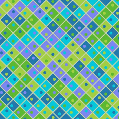 Color Rhombus tile tessellation pattern illustration