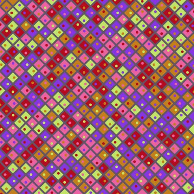 Color Rhombus tile tessellation pattern illustration