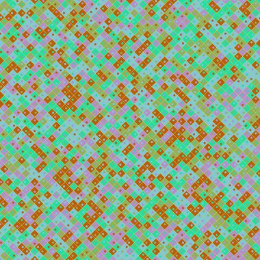 Color Rhombus tile tessellation pattern illustration