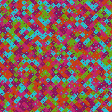 Color Rhombus tile tessellation pattern illustration