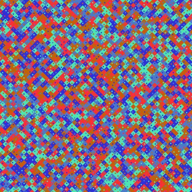 Color Rhombus tile tessellation pattern illustration