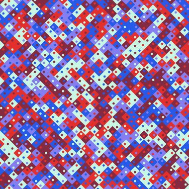 Color Rhombus tile tessellation pattern illustration