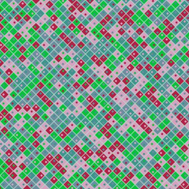 Color Rhombus tile tessellation pattern illustration
