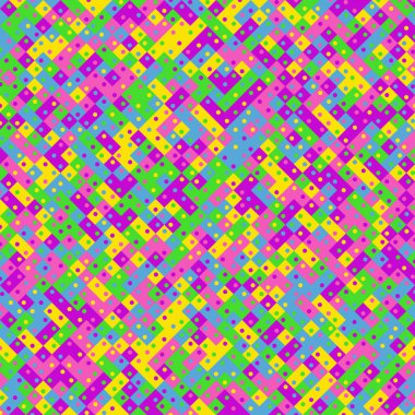 Color Rhombus tile tessellation pattern illustration