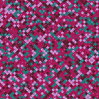 Color Rhombus tile tessellation pattern illustration