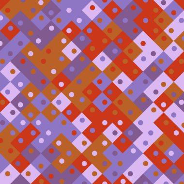 Color Rhombus tile tessellation pattern illustration