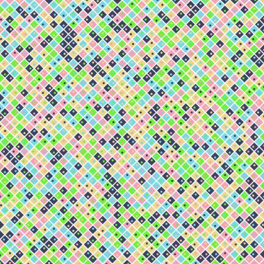 Color Rhombus tile tessellation pattern illustration