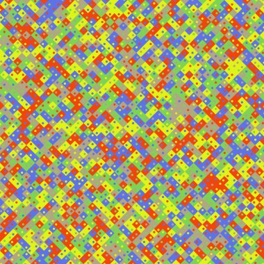 Color Rhombus tile tessellation pattern illustration