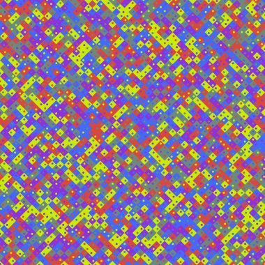 Color Rhombus tile tessellation pattern illustration