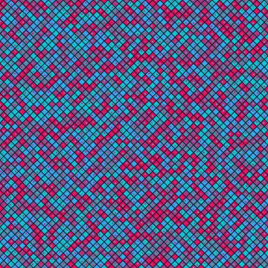 Color Rhombus tile tessellation pattern illustration