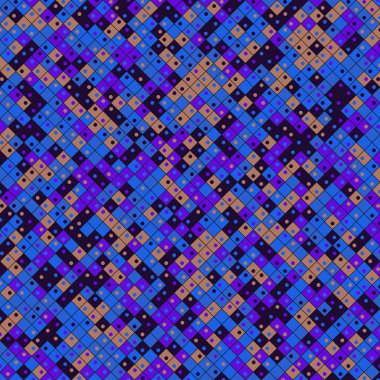 Color Rhombus tile tessellation pattern illustration