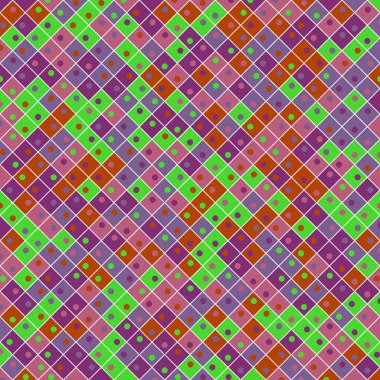 Color Rhombus tile tessellation pattern illustration