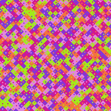 Color Rhombus tile tessellation pattern illustration