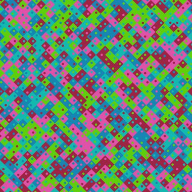 Color Rhombus tile tessellation pattern illustration