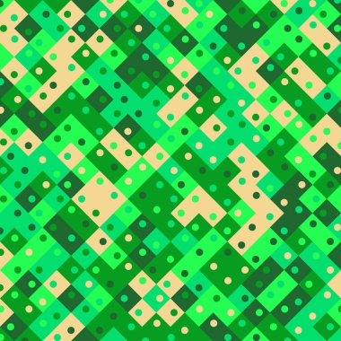 Color Rhombus tile tessellation pattern illustration
