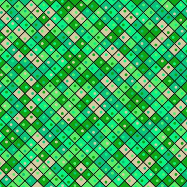 Color Rhombus tile tessellation pattern illustration