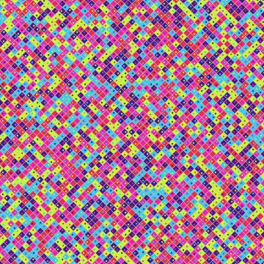 Color Rhombus tile tessellation pattern illustration