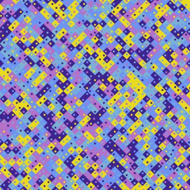 Color Rhombus tile tessellation pattern illustration