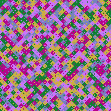Color Rhombus tile tessellation pattern illustration