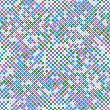 Color Rhombus tile tessellation pattern illustration