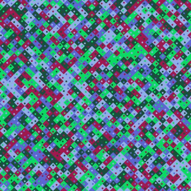 Color Rhombus tile tessellation pattern illustration