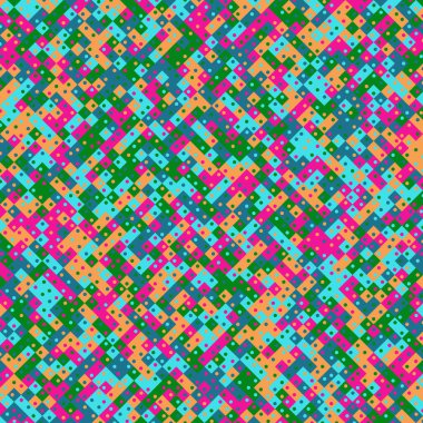 Color Rhombus tile tessellation pattern illustration