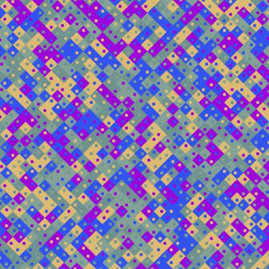 Color Rhombus tile tessellation pattern illustration