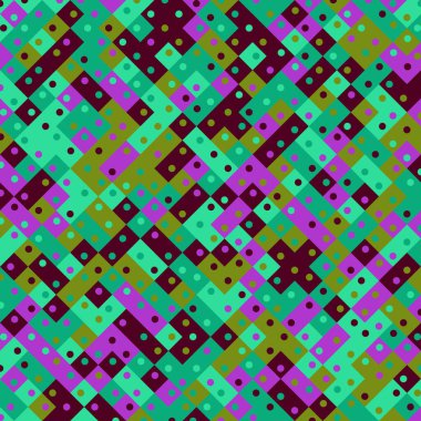 Color Rhombus tile tessellation pattern illustration