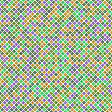 Color Rhombus tile tessellation pattern illustration
