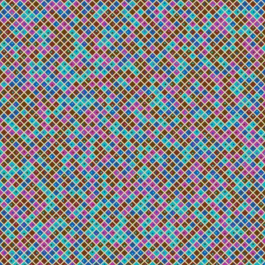 Color Rhombus tile tessellation pattern illustration
