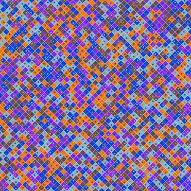 Color Rhombus tile tessellation pattern illustration