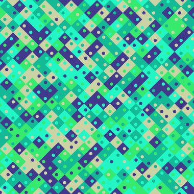 Color Rhombus tile tessellation pattern illustration