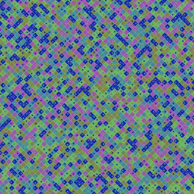 Color Rhombus tile tessellation pattern illustration