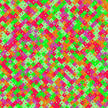 Color Rhombus tile tessellation pattern illustration