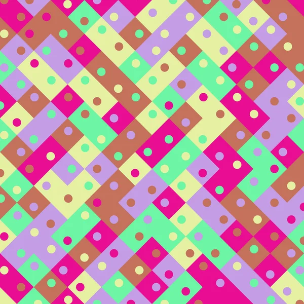 Color Rhombus tile tessellation pattern illustration
