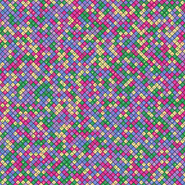 Color Rhombus tile tessellation pattern illustration