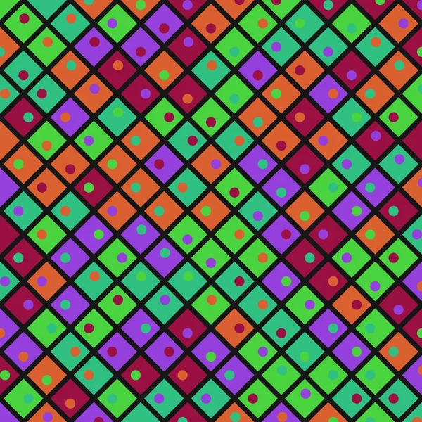 Color Rhombus tile tessellation pattern illustration