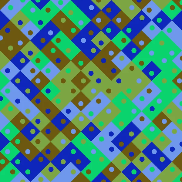 Color Rhombus tile tessellation pattern illustration