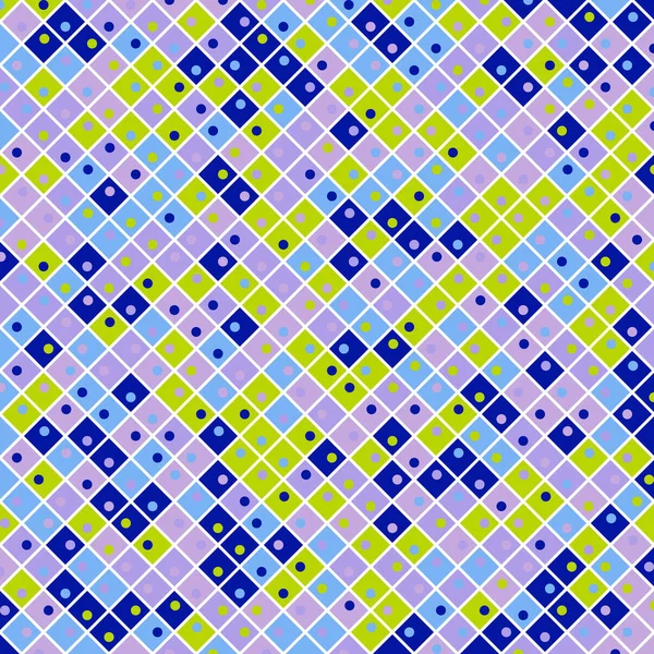 Color Rhombus Tile Tessellation Pattern Illustration — Vettoriale Stock