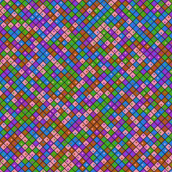 Color Rhombus tile tessellation pattern illustration