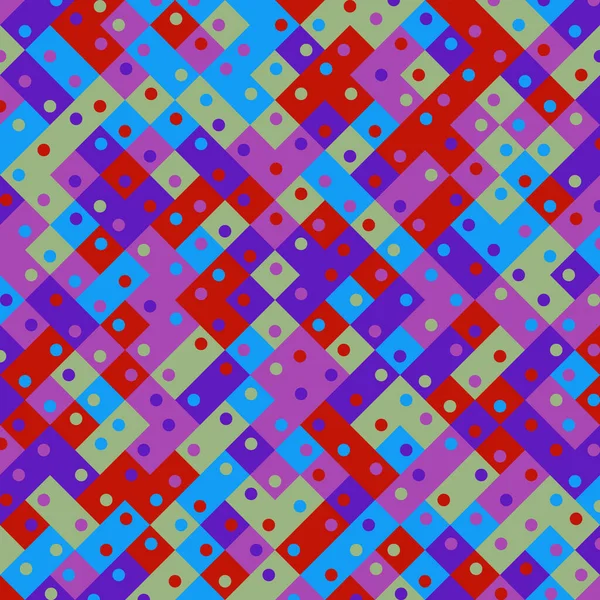 Color Rhombus tile tessellation pattern illustration