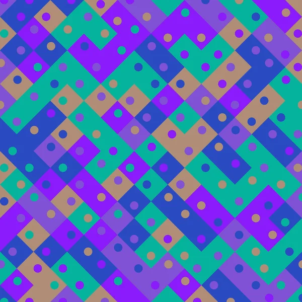 Color Rhombus tile tessellation pattern illustration