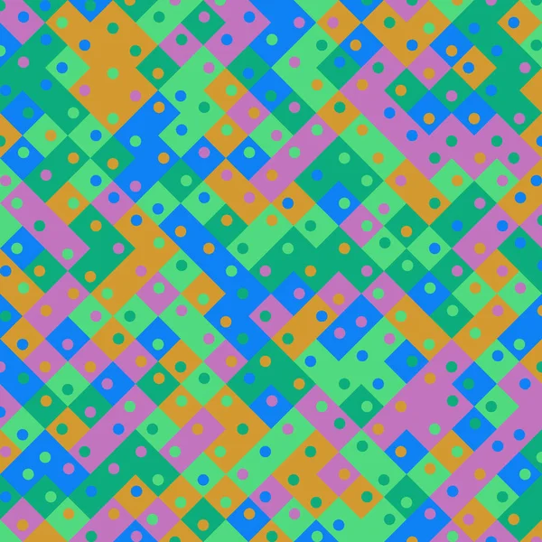 Color Rhombus tile tessellation pattern illustration
