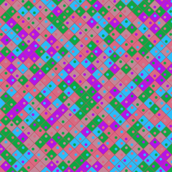 Color Rhombus tile tessellation pattern illustration