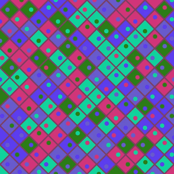 Color Rhombus tile tessellation pattern illustration